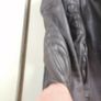 Leather Vintage Biker Jacket Image 8
