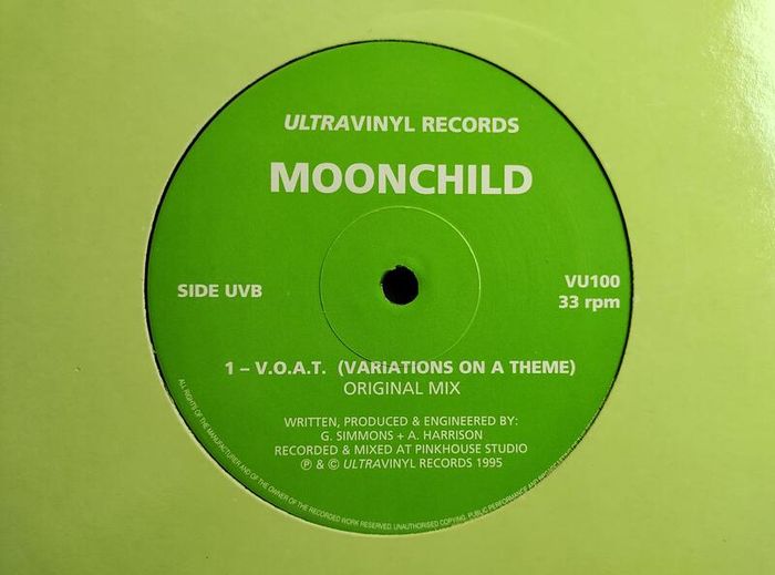 Moonchild - Variations On A Theme - Ultra Vinyl - 90s Piano HOUSE Dublin CLASSIC!