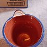 glazed terracotta wall planter Image 7