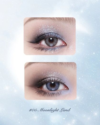 Flower Knows Moonlight Mermaid Collection Jewelry Eyeshadow Palette in 05 Moonlight Land