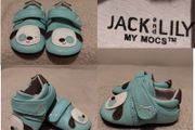 Jack And Lily My Mocs Leather Pram Shoes