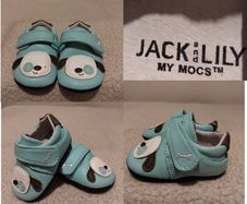 Jack And Lily My Mocs Leather Pram Shoes