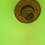 Green glass lampshades x2 Image 3