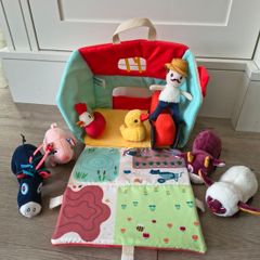 Soft baby toy - farm and animals