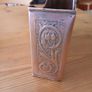 Vintage Handmade Copper Letter Holder Arts and Crafts Style Late 1950s Image 7