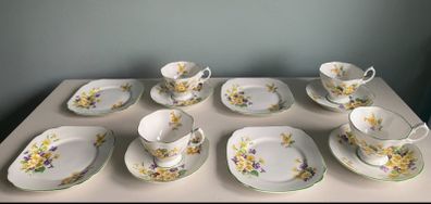 Reduced Royal Albert  Primulette Cups and Saucers