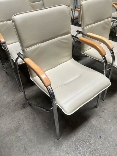 Office Chairs x 12 (Cream)