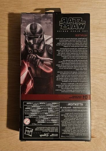 Star Wars The Bad Batch Hunter 6" Scale Black Series New & Unopened