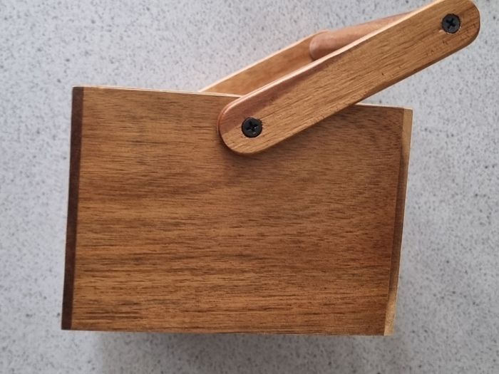 Wooden cutlery storage caddy Dunnes
