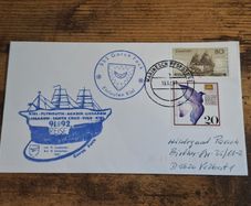 Germany 1991, Cover on the occasion of Gorch Fock Foreign Training Voyage 1991 - free standard postage