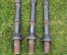 Metal bollards