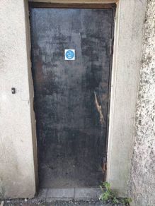 steel door