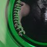 Vintage Glasses Luminarc France Etched Cordial Green Ribbed Stem Image 3