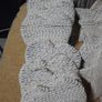 white wicker glitter decorations Image 4