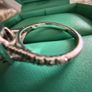 18kt White Gold Engagement Ring Image 4
