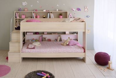 Bibop Acacia bunk bed (Parisot Bibop)