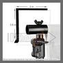 3mx3.6m Umbrella Light Black White Backdrop Stand kit Image 5