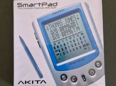 Retro tech , akita electronics,  smartpad organiser .