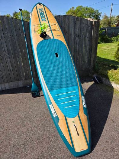 Jobe Parana Bamboo 11'6 Hard SUP Paddle Board with Paddle & Leash