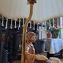 Large Decorative Figurine Table Lamp Image 4