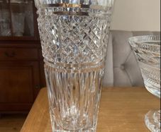 Waterford Crystal Large Vintage Vase