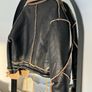 Faux leather jacket with Sherpa lining Image 5