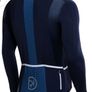 Rivelo Mens Weston Light Long Sleeve Jersey (Navy/Teal) M Image 2
