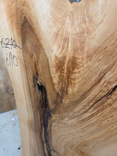 Live edge Ash Slab - Kiln Dried