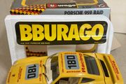 Porsche 959 Model Car Scale 1/24 Burago