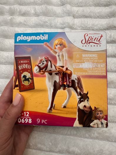 Playmobil Spirit Untamed Rodeo Abigail 70698 Damaged Box Please see photos