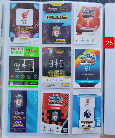 Liverpool Football Cards (limited, Crests, Signature,  Etc)