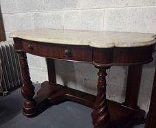 marble top washstand/ hall table
