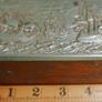 Vintage Wooden Cigarette Box with ship galleons decoration Image 8