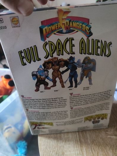 Bandai 1993 MMPR Evil Space Alien Squatt
