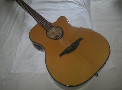 Lag Tramontane T66ACE Auditorium Acoustic Electric Guitar