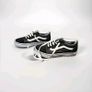 Vans Junior Old Skoll Trainers - Black / True White - UK 3 - US 4 - EUR 35 Image 2