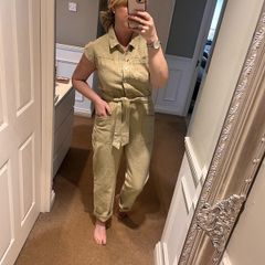 Ladies Ciminy Beige Jumpsuit