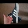 Adidas navy trainers size 6.5 Image 3