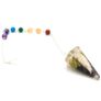 Orgonite Chakra Pendulum Reiki Crystal Dowsing Tool Healing Stones Image 3