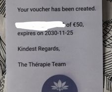 Therapie voucher
