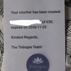 Therapie voucher