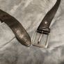 Black Leather Belt 1.25 metres approx 4 foot Image 7