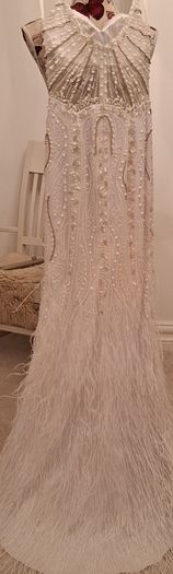 White debs dress