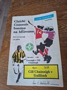1979 All Ireland Hurling Final Programme Kilkenny V Galway