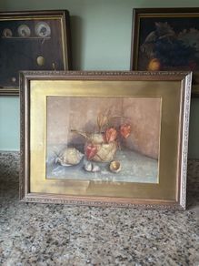 Beautiful still life framed painting