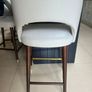 Custom Zola Leather Bar Stools  Set of 3 Image 3