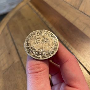 1889 Victorian Halfcrown