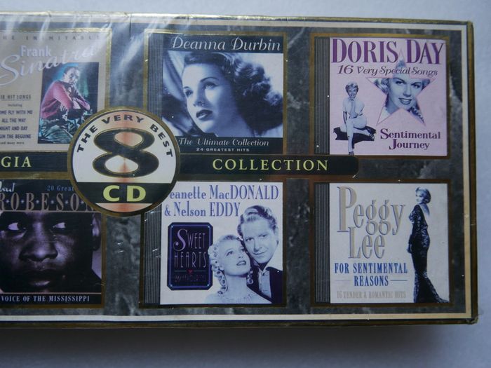 The Very Best Nostalgia Collection - Box Set 8 X Cds Nostalgia 8 Cd Collection