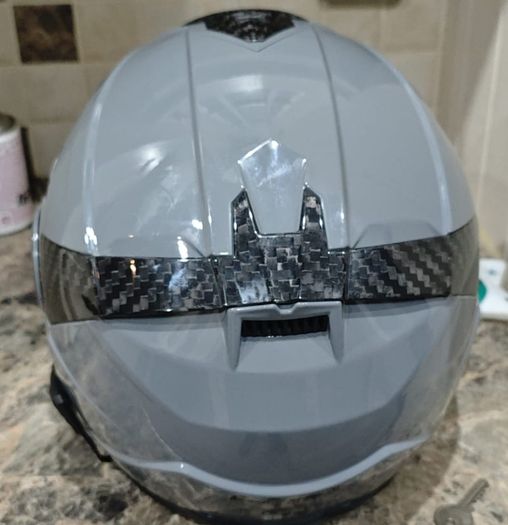 Motorbike Helmet - LS2 FF910 Advant 2 Flip Front Flip Nardo Grey LS2 Spectrum Intercom System incl