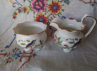 Aynsley Pembroke Jug & Sugar Bowl